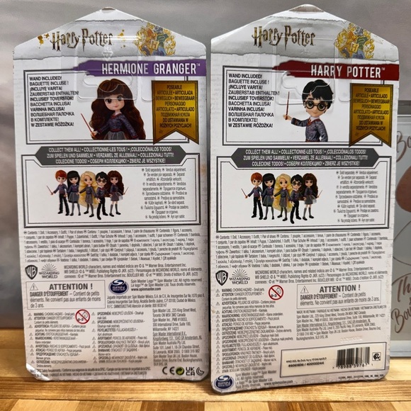 Gray and Red Harry Potter Collectible Dolls - Picture 2 of 2